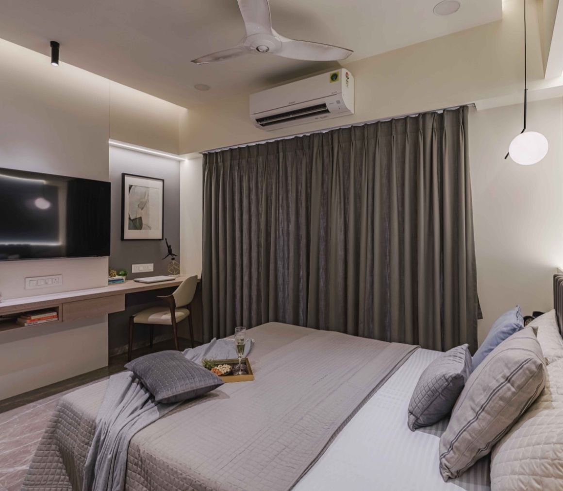 Luxury interior design — elegant bedroom